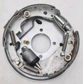 4423400-l Titan 10 Inch X 2.25 Left Hand Boat Trailer Hydraulic Brake Drum Assembly Plate