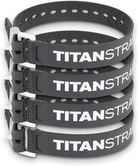 Titan-tsi-0120x4-blk Titanstraps Titan Industrial Straps Strong And Simple 20 Inch Length / 4-pack Black