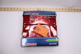 1433 Towsmart Universal Low Profile Trailer Light Kit Plastic Red 80 Inch