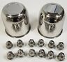 Tr1033-2a Ecustomrim Trailer Wheel Lug And Cap Sets Stainless 191215022557