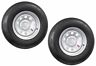 St205-75r14 Tr20069 Ecustomrim Radial Trailer Tire Rim Lug Silver Modular 191215019113