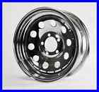 Tr20145 Ecustomrim Two Boat Trailer Rims Wheels 15 15x6 5 Lug Hole Bolt Chrome Modular W Rivets