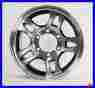 Tr20162 Ecustomrim Two Boat Trailer Rims Wheels 15 15x6 6 Lug Hole Bolt Aluminum Split Spoke Black