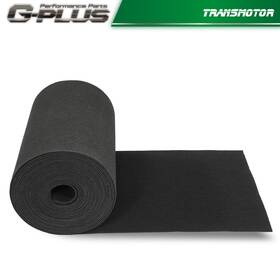 Tra851022 Transmotor2013 Black Ribbed Bunk Carpet / Marine Boat Trailer Runners Outdoor - 18 Inch X 50ft