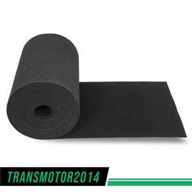 Tra221782 Transmotor2014 18 Inch X 50ft Ribbed Bunk Carpet / Marine Boat Trailer Runners Outdoor - Black New