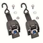 Transom Retractable Ratchet Tie Down 2 X43 Stainless Steel 016118076479