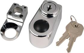 Tnl740 Trimax 33060 - Spare Tire Nut Lock For Side Mount Tires Easy Silver