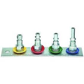96-901 Tru Flate Point Of Purchase Display Coupler Test Bar Zinc Plated