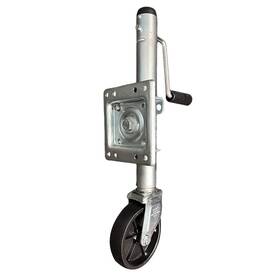 Tr-jswbm1.5k-10 Truryde Southwest Wheel 1 500 Lbs. Side Wind Swivel Bolt-on Zinc Coated Trailer Jack