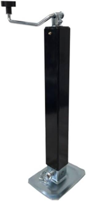 Tr-jtwd7k-15 Truryde Southwest Wheel 8 000 Lbs. Top Wind Weld On Square Tube Drop Leg Trailer Jack