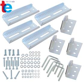 Tr72270 Turitrade 4 8 Inch Galvanized Swivel Top Bunk Bracket Kit With Hardware For Boat Trailer 2x3