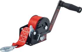 Thwb600-rss Tyt 600lb Boat Trailer Winch With Red Nylon Strap 4.52in X 3.14in Red-strap