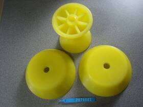 2076682 Uanofcn Ultimate 4 Inch X 7 Overall Width Boat Trailer Roller Bow Stop Polyurethane 1/2 Mo