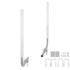 Uimoso Ctcdgdlx60ycjpwxd Boat Trailer Guides 60 Steel Frame With Pvc Poles For Watercraft