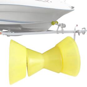 Uiskeds 419391801042 4 Inch Boat Trailer Poly Bow Roller Marine 1/2 Shaft Non-marking Assembly Bracke