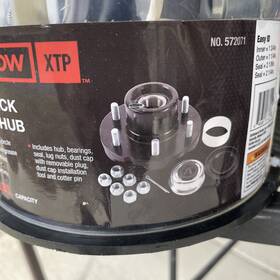 572071 Ultra-tow Xtp Pack Trailer Hub 6 On 5 1/2 Inch 2750 Lb. Capacity