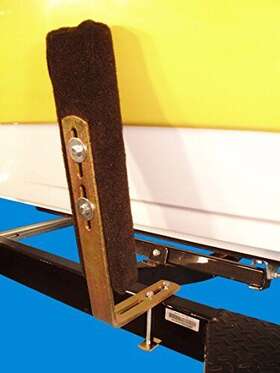 T-916-g Veve Inc. 816311023160 16 Inch Vertical Boat Trailer Bunk Guide-on 1 Pair Galvanized Finish