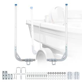Ctcdgdlx314867oh8001 Vevor Boat Trailer Guide 30.5 In/47.5 In Heavy-duty Ons With Pvc Pipes