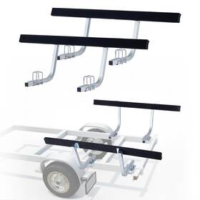 Ctcdgstx60in2pcrm001 Vevor Boat Trailer Guides16.7 In/18.7 In Heavy-duty Bunk-style Guide Ons