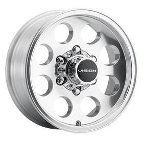 Vision 56vt5665p0 Wheel 56 Midway 15x6 5x4.5 0mm High Polished Aluminum Mod