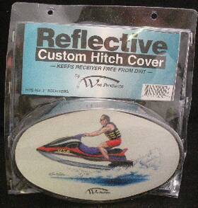 Wp-111c Wes Reflective Custom Hitch Cover Jet Ski