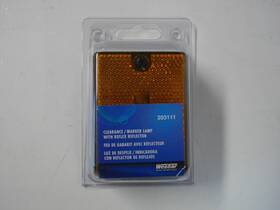 203111 Wesbar Amber Side Marker / Clearance Light Stud Mount Base