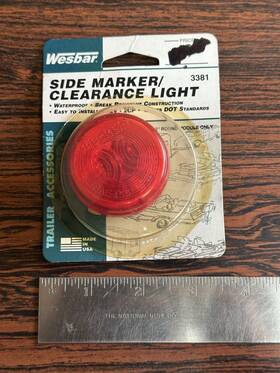 3381 Wesbar Sidemarker And Clearance Light 2 Inch New