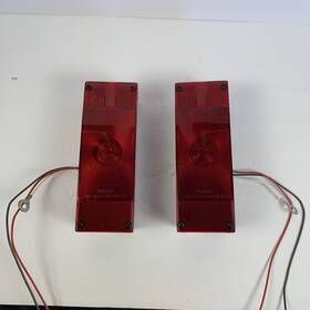 3504 Wesbar 3554/3504 Pair Of Waterproof Trailer Lights Lh And Rh Compliant With Trailers Over 80 Inch