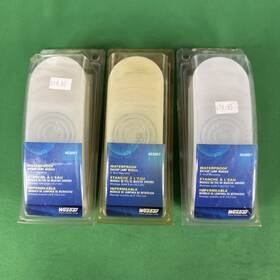 403087 Wesbar Lot Of 3 Nos Waterproof Backup Lamp Module 6 Inch Oval Mounting