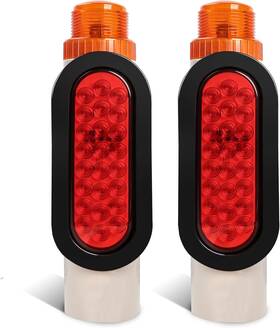 52103 Winsgor Boat Trailer Guide Lights Led Tail Brake Turn Ip67 Waterproof 2-pack