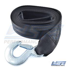 Wsm 2000-460 Trailer Winch Strap W Hook 15 Ft 5000lb Capacity