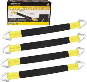 203205-6 Xstrap Standard 4 Pack Of 24 X 2 Inch Axle Yellow
