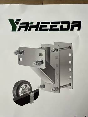 Yahe1475 Yaheeda Spare Tire Carrier Stainless Steel Trailer Mount Holds Up To