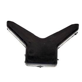 6y33-4 Yates / Ch Rubber Boat Trailer Bow Stop Y Mold 3 X Inch Black