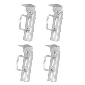 Yeherit 3x3 2x3 4 Pack 8 Inch Galvanized Swivel Top Bunk Bracket Support Kit For Boat Trailer