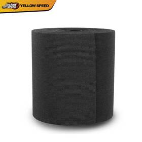Yel221790 Yellowspeed New Black Ribbed Bunk Carpet / Marine Boat Trailer Runners Outdoor - 9 Inch X 50ft