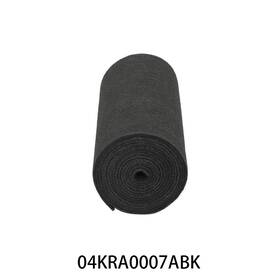 Yl2025022-3 Ylwspeed20 Black Ribbed Bunk Carpet / Marine Boat Trailer Runners Outdoor - 12 Inch X 12ft