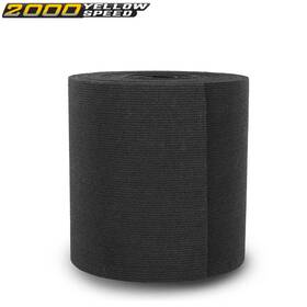 Ylw611398 Ylwspeed2000 Black Ribbed Bunk Carpet / Marine Boat Trailer Runners Outdoor - 9 Inch X 50ft New