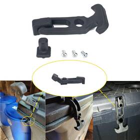 Zdl-kabusikikaisya1989usa 612078959960 Rubber Flexible T-handle Hasp Draw Latch M5 For Rv Tool Box Cooler Golf Cart Us