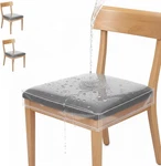 Houseables Plastic Covers, Seat For Dining Chairs, Clear. Fixed Price $24.29.