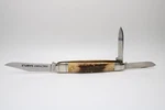 Winchester 350101 Split Backspring Whittler - Stag Nkca 1996 Factory Sample. Fixed Price $249.99.