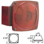 Anderson E441 7 Function Under 80" Submersible Trailer Light W/o Lic. Fixed Price $10.10.