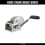 Curt Hand-crank Brake Winch 1,000 Lbs Capacity With 7 Handle 29610. Fixed Price $127.99.