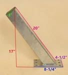 Ez Loader Boat Trailer Tongue Winch Stand Base Welded Galvanized 250-022283-10. Fixed Price $147.99.