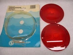 E424-15 Anderson Marine Red Replacement Lens Set (2) For 5555 Series Round Light. Fixed Price $13.00.