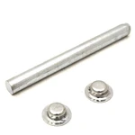 Valmar Boat Roller Shaft Kit 80832 Zinc Plated Steel 1/2" X 5.5" Length. Fixed Price $12.95.