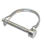 Boat Trailer Coupler Safety Pin Round Silver Zinc-plated BE-TR-59401-DP. Fixed Price $10.03.