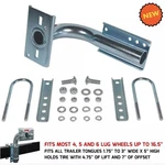 Spare Tire Carrier For Shorelander/ Boat Trailer Frame Mount Fit 4 5 6 Lug Wheel. Fixed Price $82.95.