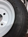Kenda Loadstar 8IN. Bias-ply Trailer Tire And Wheel Assembly, 480-8, 4-HOLE,. Fixed Price $59.20.