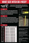 Bulletproof ED256 2.5" Extreme Duty 6" Drop Or Rise Hitch. Fixed Price $439.00.